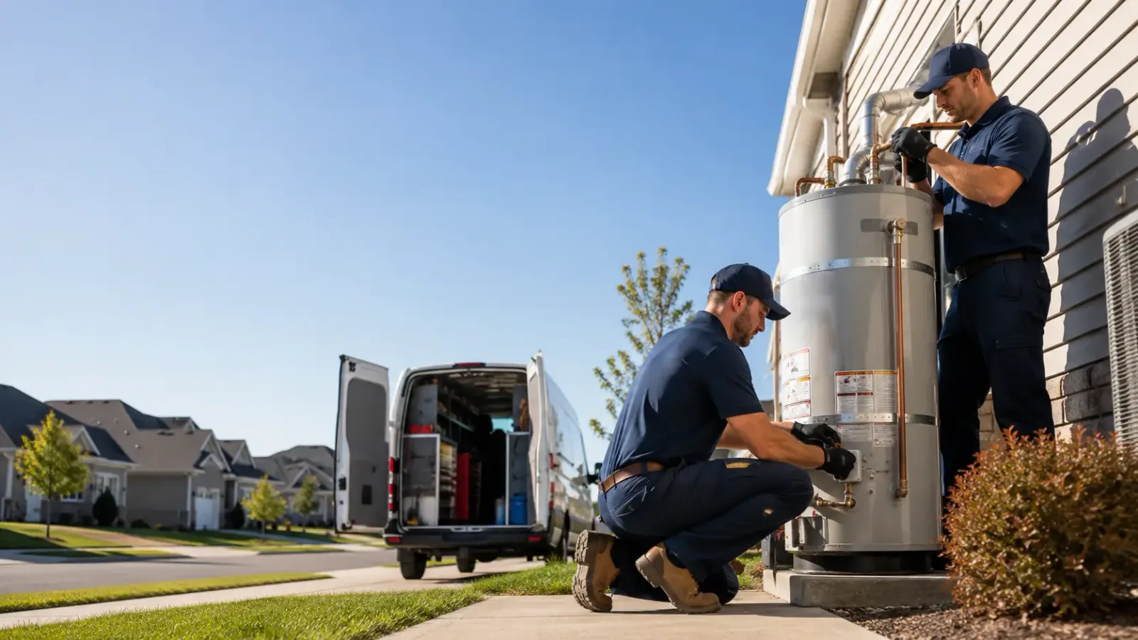 Water Heater Installation in Long Bottom, OH